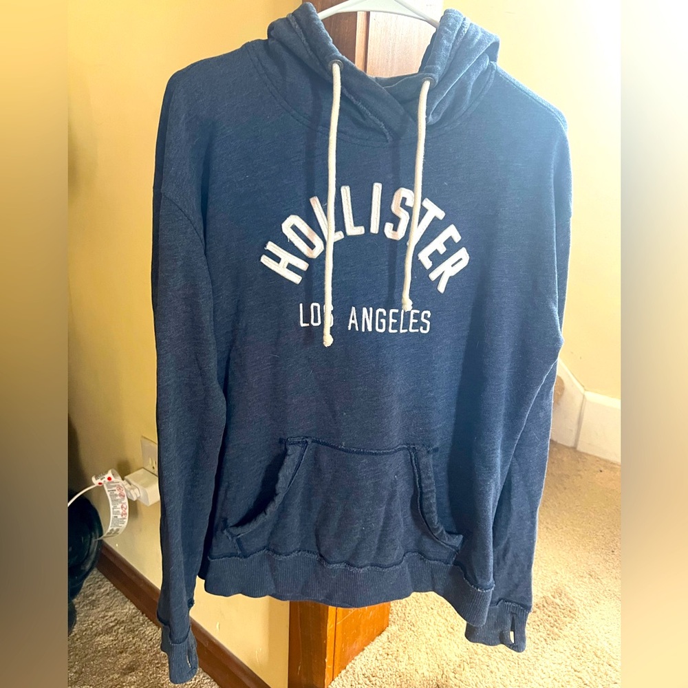 Medium Navy Blue Women’s Hollister Hoodie